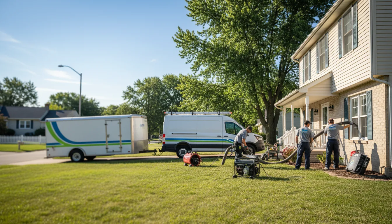 Flooded Basement Restoration And Cleanup With Repair in Shelly, MN near me